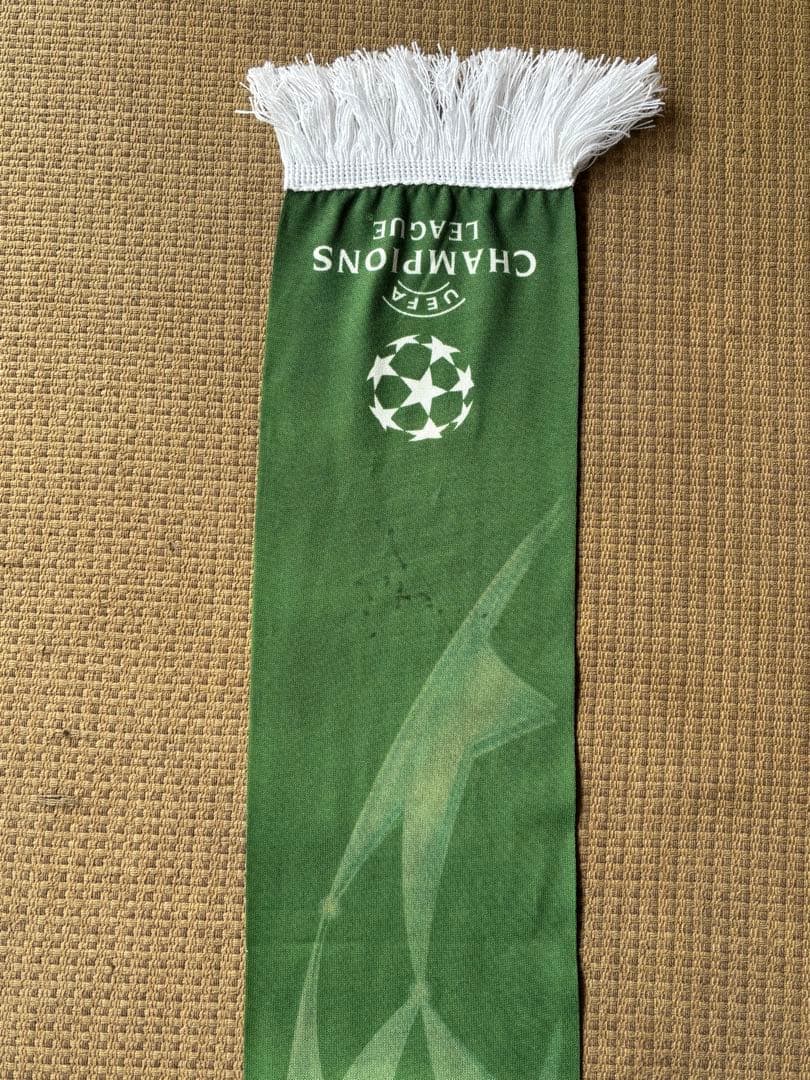 レア物！　UEFAチャンピオンズリーグ スカーフ　マフラー　中村俊輔