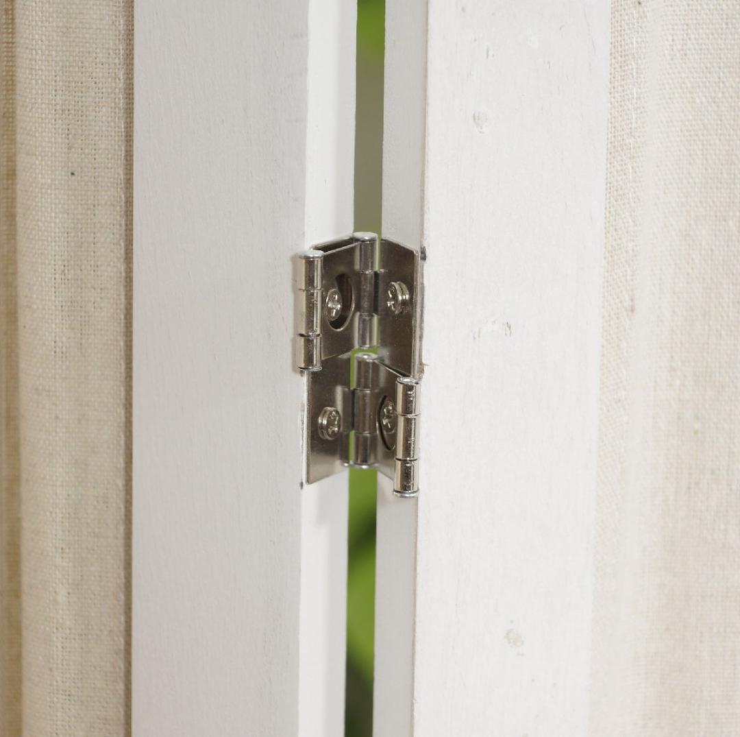 【新品・未使用】　シャビーウッドファニチャー　パーテーション　3連　完成品