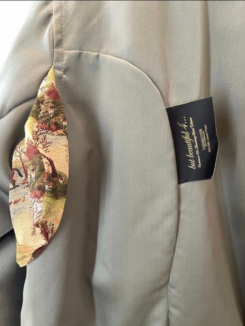 アンダーカバー undercover but beautiful ma-1 新品