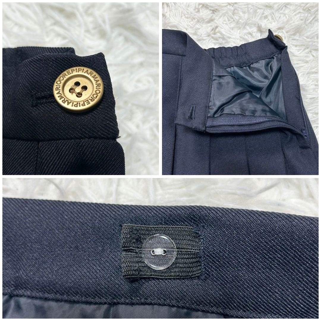 【美品】レピピアルマリオ フォーマル スーツ キッズ Sサイズ 卒服 金ボタン