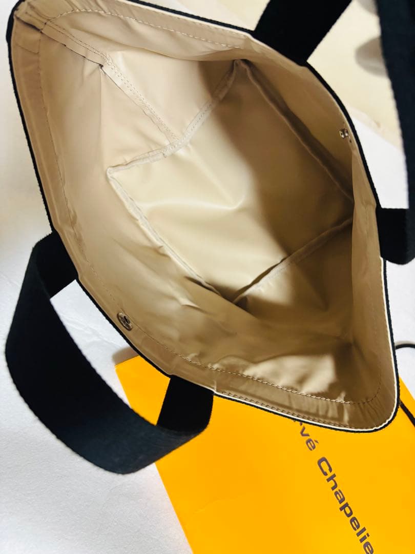 【限定/極美品】エルベシャプリエ パンサーブラン 707 バッグ 黒 ノワール