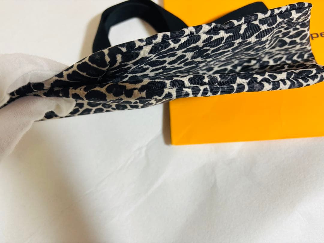 【限定/極美品】エルベシャプリエ パンサーブラン 707 バッグ 黒 ノワール