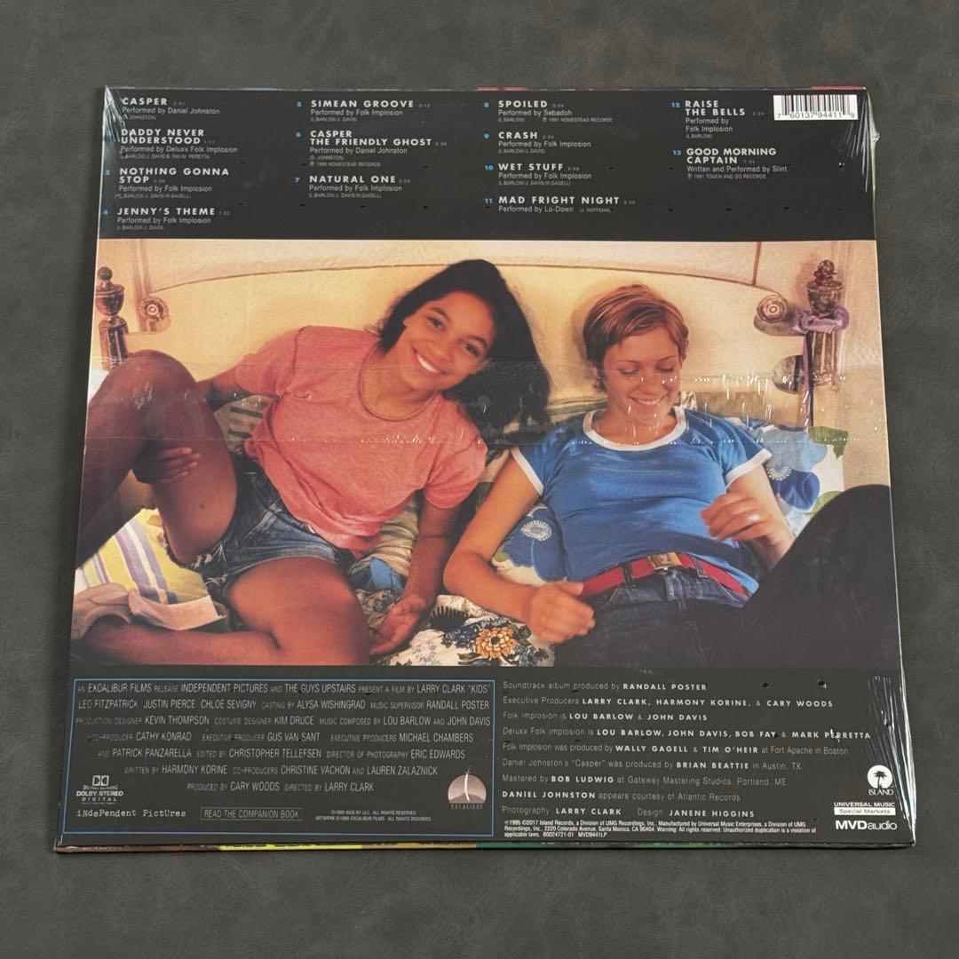 KIDS OST ラリー・クラーク【アナログレコード】クロエ・セヴィニー　新品