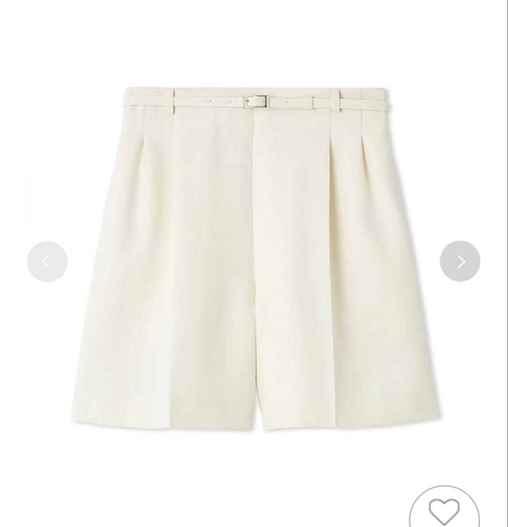 CELFORD♡ベルト付きハイウエストショートパンツ　IVR 36