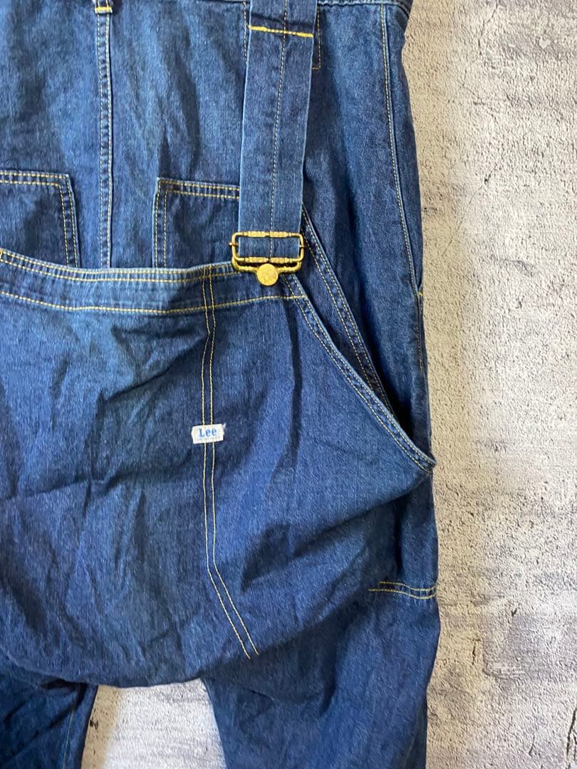 メルシーボーク×リー　サルエルオーバーオールデニムパンツ