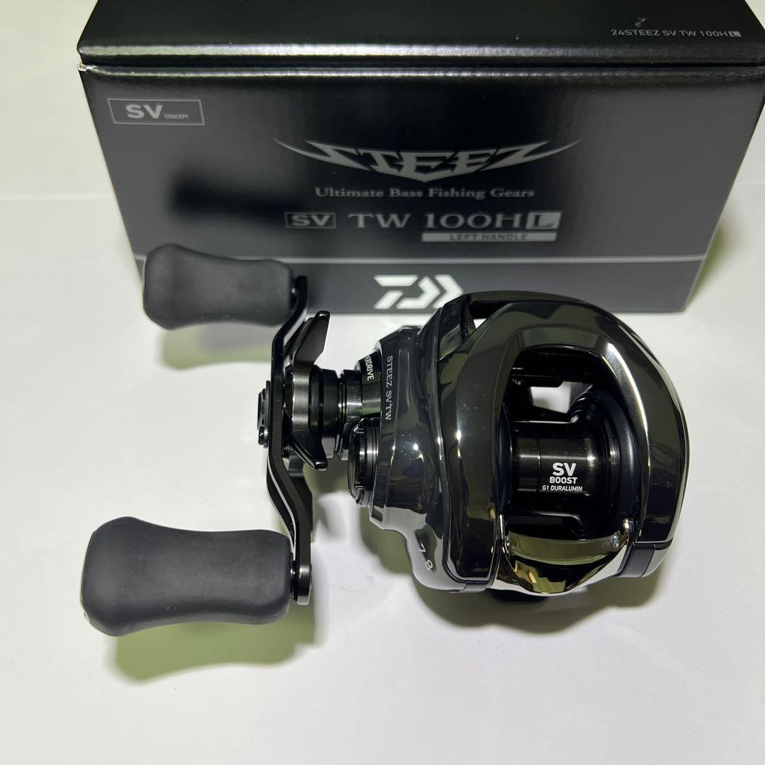 極美品 ダイワ 24 スティーズ SV TW 100HL ジリオン アルファス