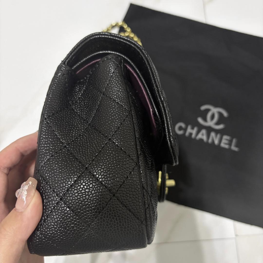 CHANEL ノベルティギフト ショルダー バック マトラッセ　チェーン