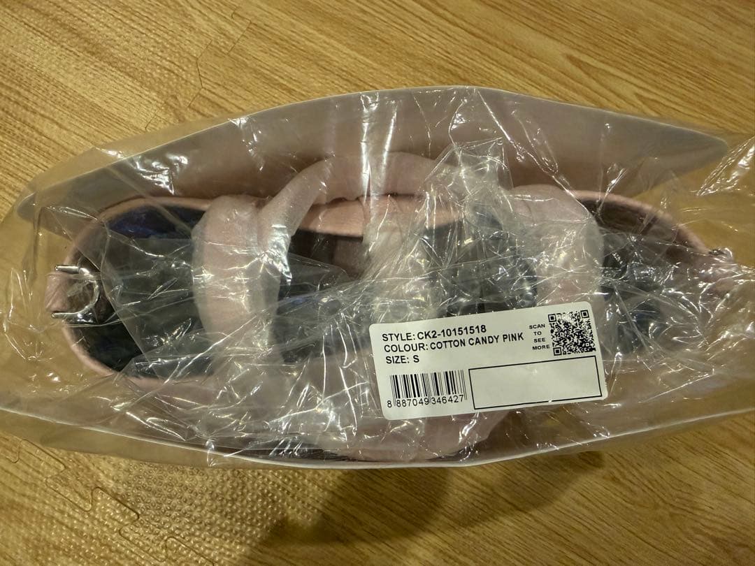 Beryl ベリル　リサイクルレザーバケツバッグ　コットンキャンディーピンクS