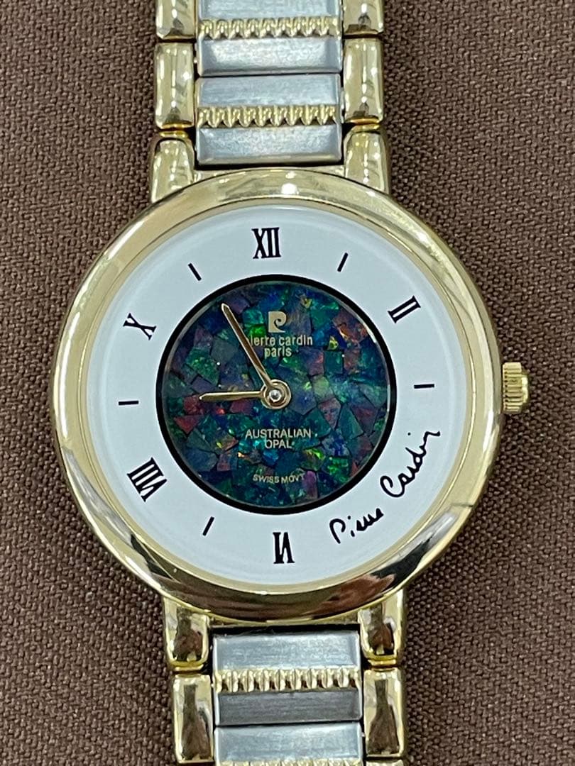 美品！Pierre Cardin オーストラリアンオパールメンズレディースセット