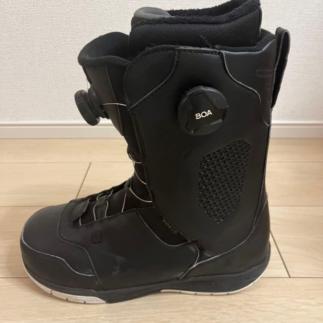 【良品】LASSO ブラック スノーボードブーツ　ride ブラック　27 ✨