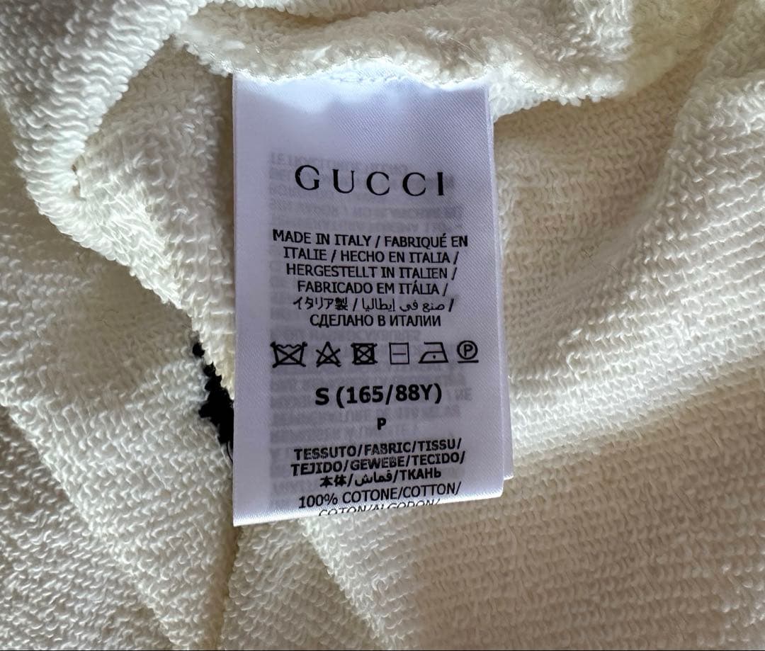 【新品未着用】GUCCI スウェット　レディース　Sサイズ　正規品