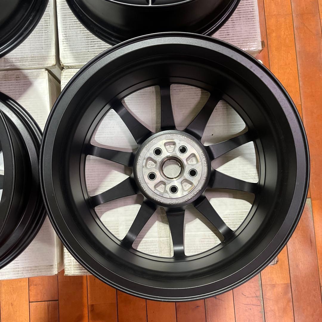 新車外し　トヨタ純正アルミホイール　GR86 18インチ