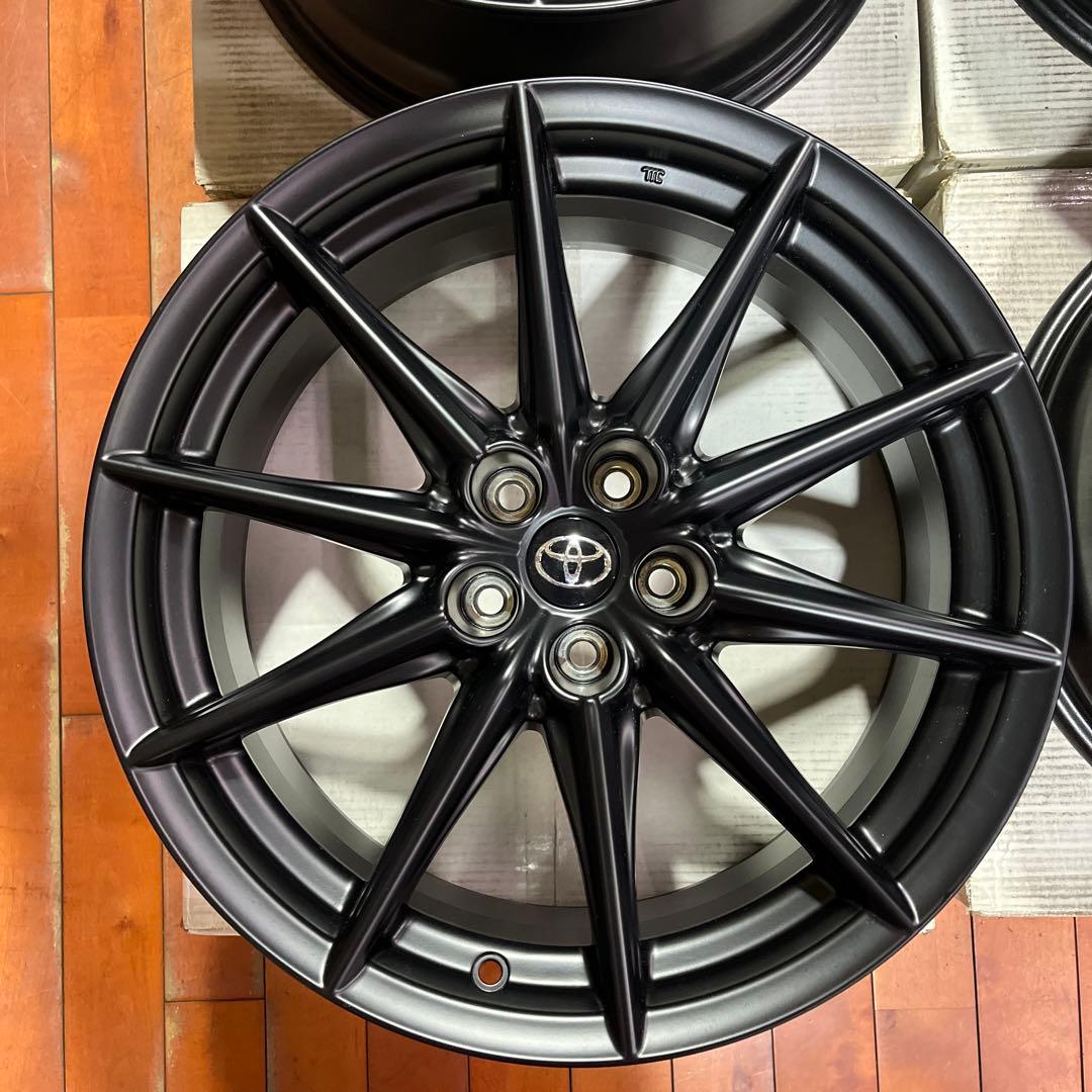 新車外し　トヨタ純正アルミホイール　GR86 18インチ