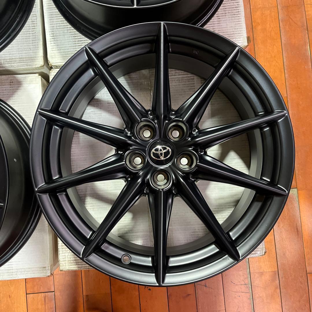 新車外し　トヨタ純正アルミホイール　GR86 18インチ