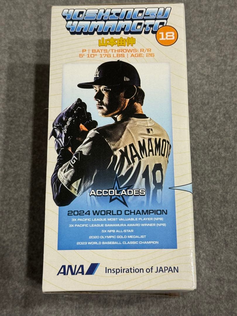 山本由伸　ボブルヘッド　ドジャース