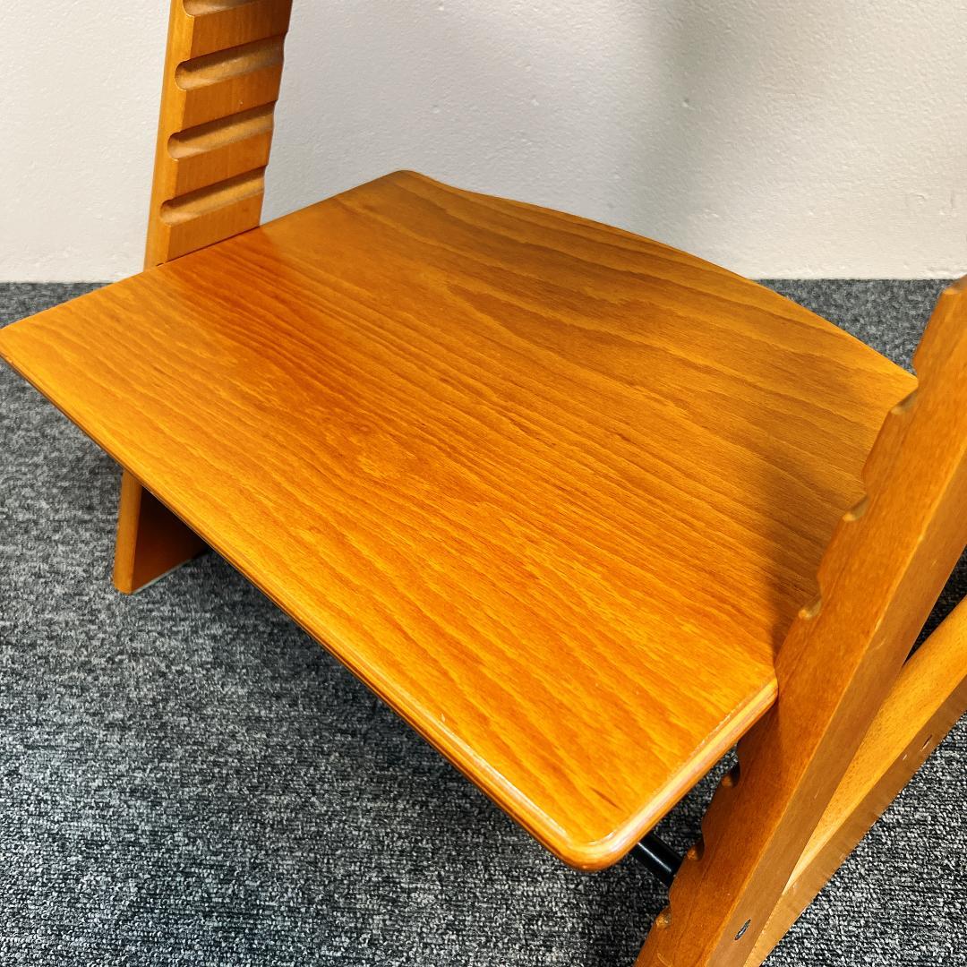 【美品】STOKKE トリップトラップ シリアル3　チェリー　人気色　希少