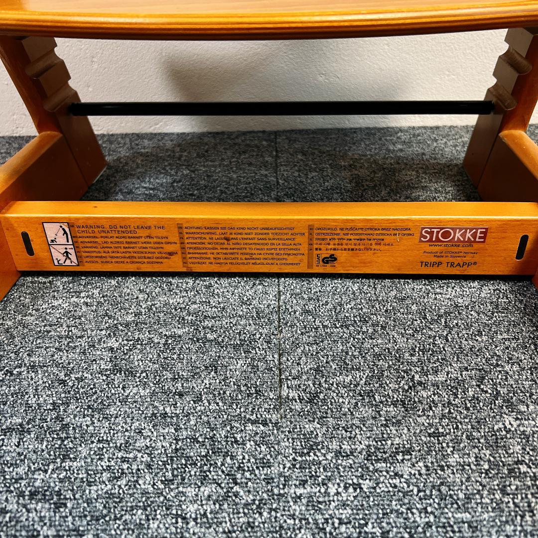 【美品】STOKKE トリップトラップ シリアル3　チェリー　人気色　希少