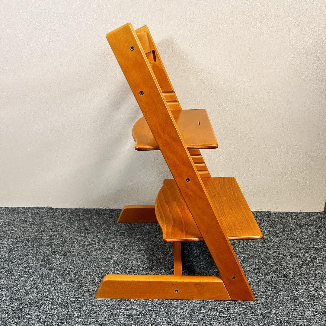 【美品】STOKKE トリップトラップ シリアル3　チェリー　人気色　希少