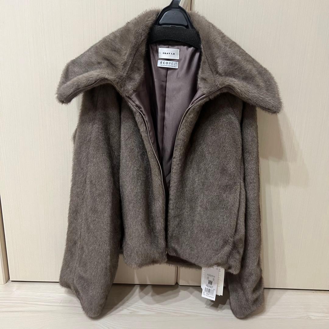 2025年AW 今季新作 新品未使用 ビッグカラーショートジャケット