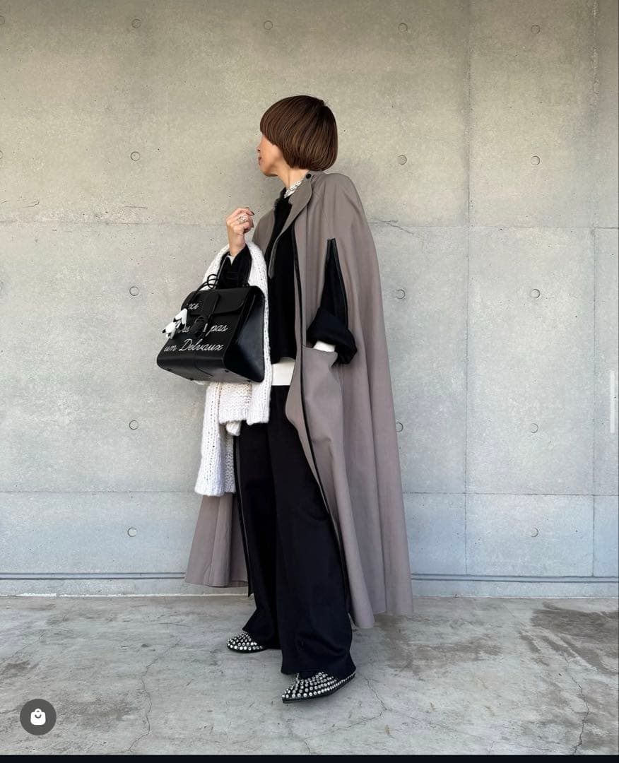 m*u様 Chieko + long cape チエコプラス 新品未使用