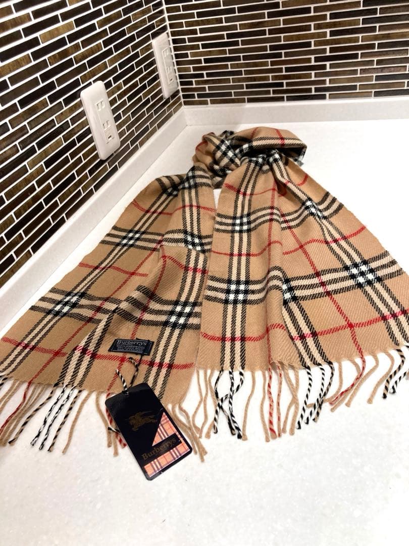 新品未使用タグ付き✨BURBERRYS バーバリー マフラー ノバチェック