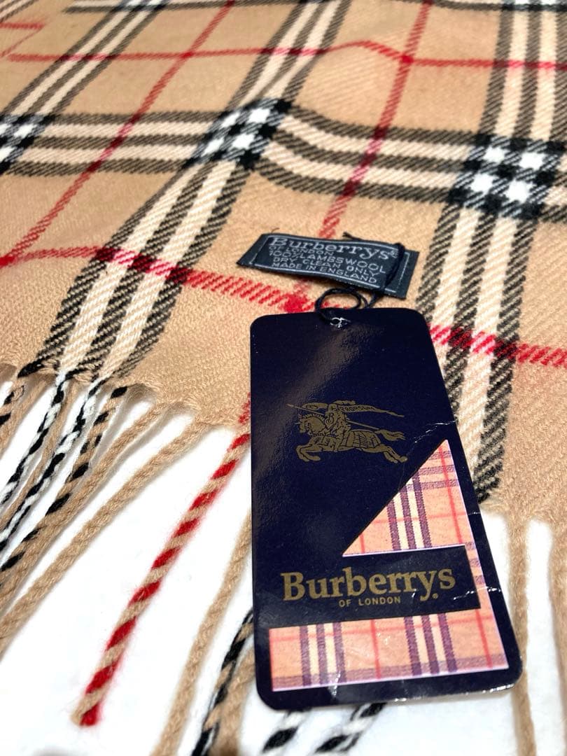新品未使用タグ付き✨BURBERRYS バーバリー マフラー ノバチェック