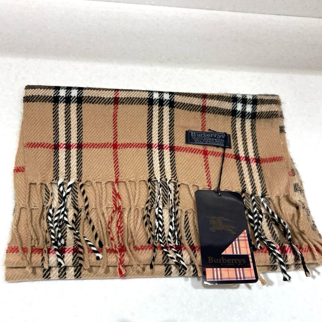 新品未使用タグ付き✨BURBERRYS バーバリー マフラー ノバチェック