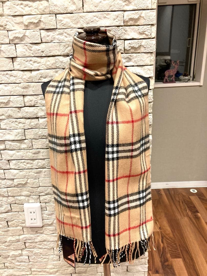 新品未使用タグ付き✨BURBERRYS バーバリー マフラー ノバチェック
