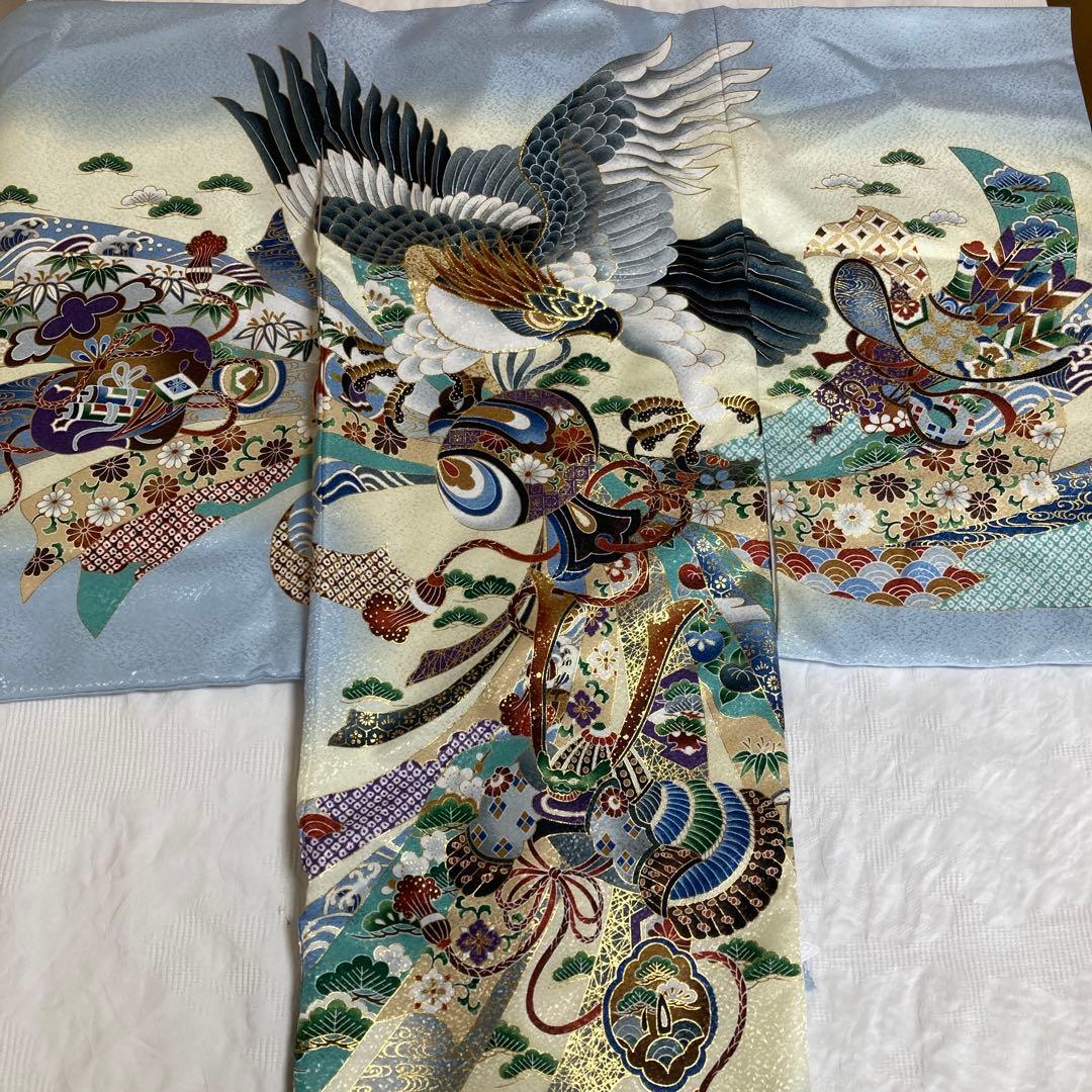 お宮参り　産着　祝い着　美品