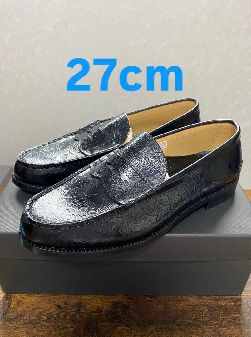 The Kenford Fineshoes Loafer ペイズリー　27cm