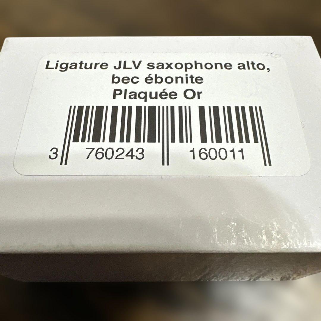 JLV アルトサックスリガチャー 24Kゴールド仕様