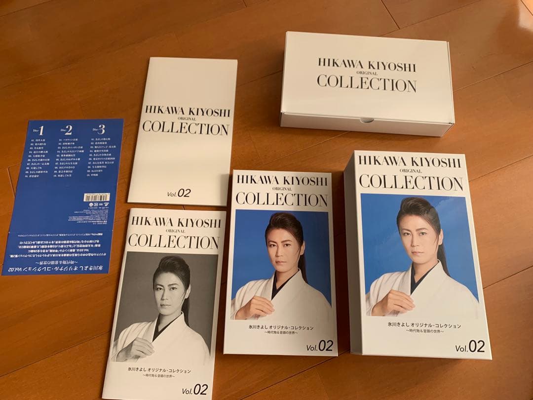 氷川きよし　オリジナルコレクション CD全3巻セット　美品