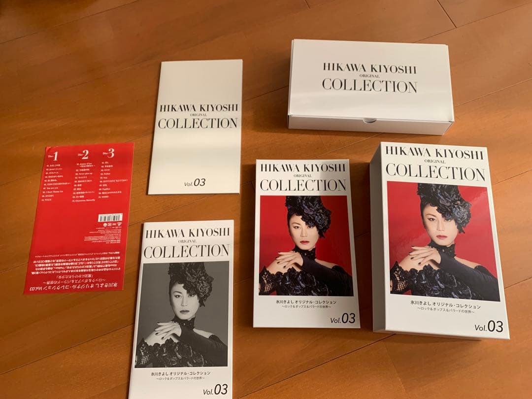 氷川きよし　オリジナルコレクション CD全3巻セット　美品