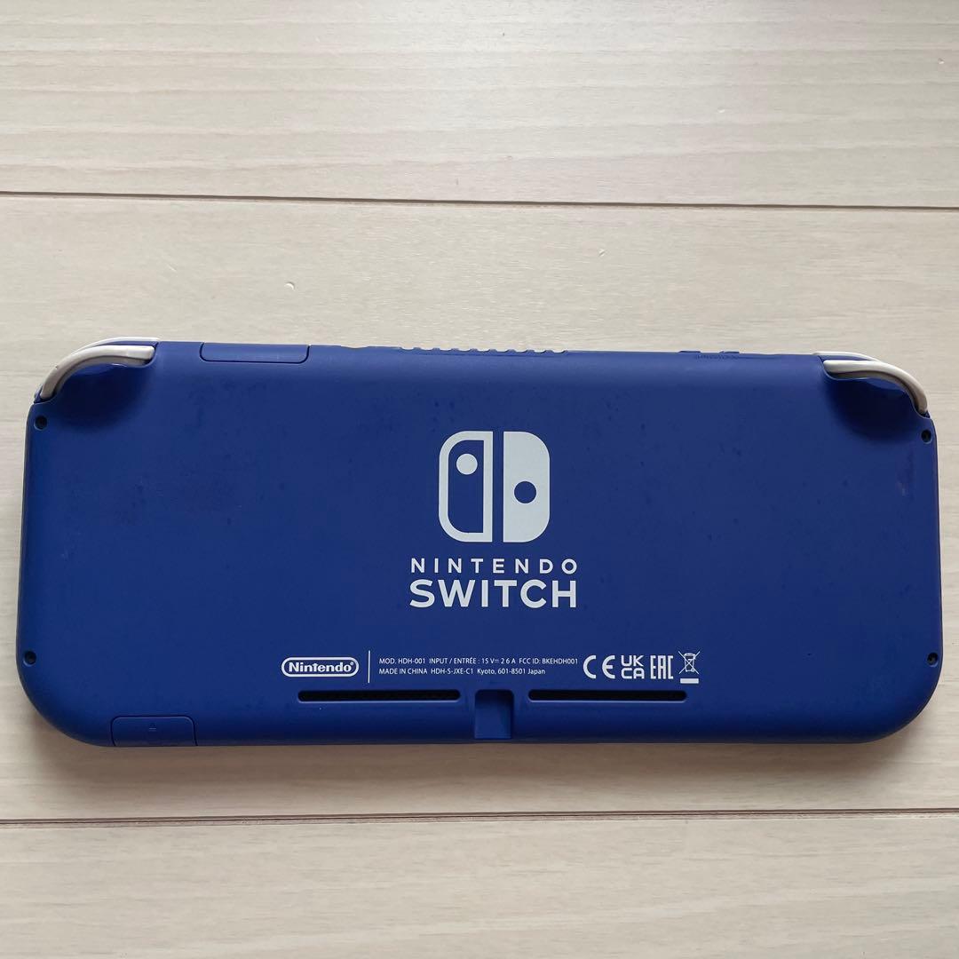 7月21日23時59分まで　Nintendo Switch Lite 青色 本体