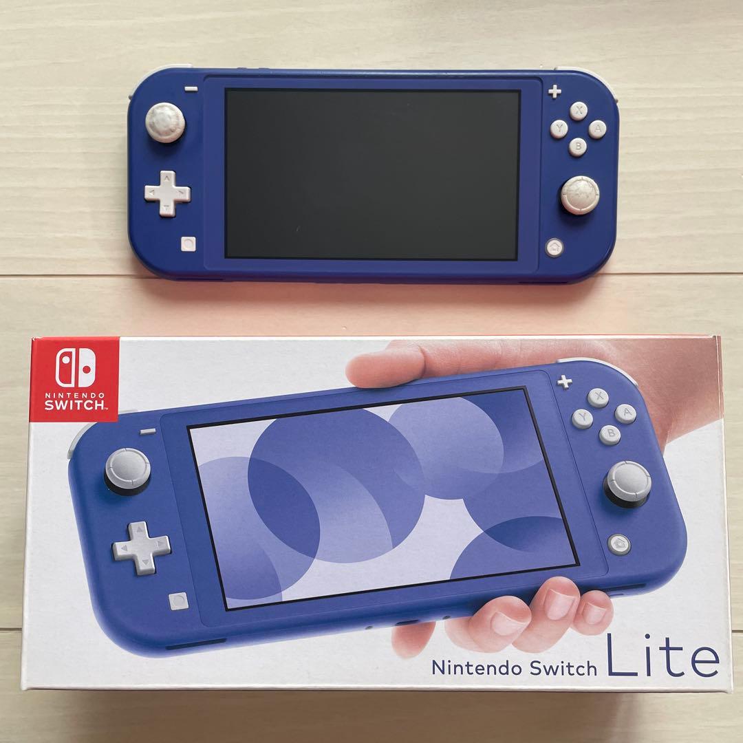 7月21日23時59分まで　Nintendo Switch Lite 青色 本体