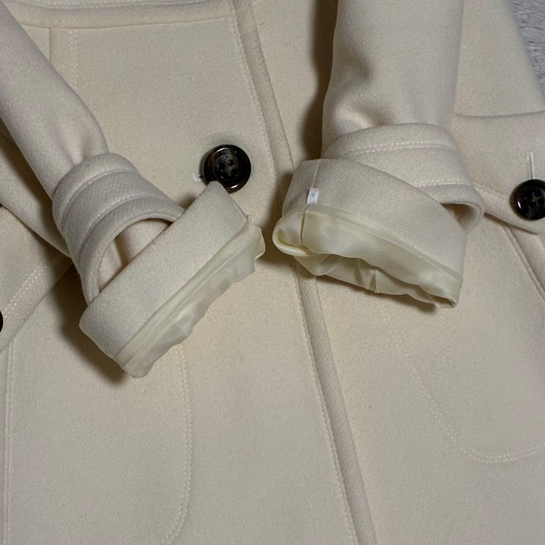 BURBERRY アンゴラ 2WAY チンストラップ ノバチェック コート