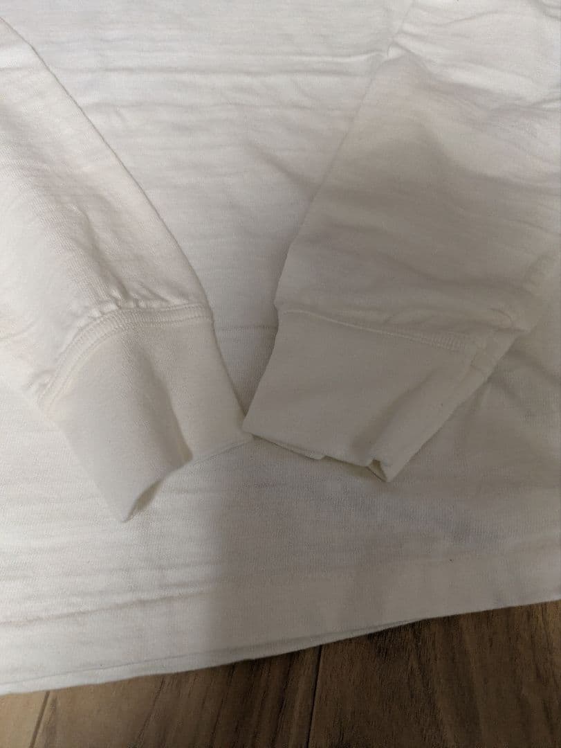 HUMAN MADE ホワイト長袖カットソー