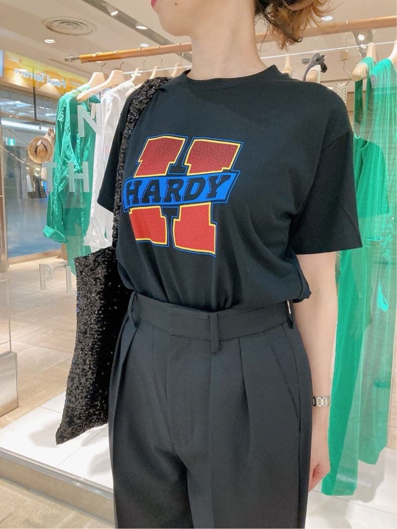 HARDY NOIR Hロゴ　Tシャツ