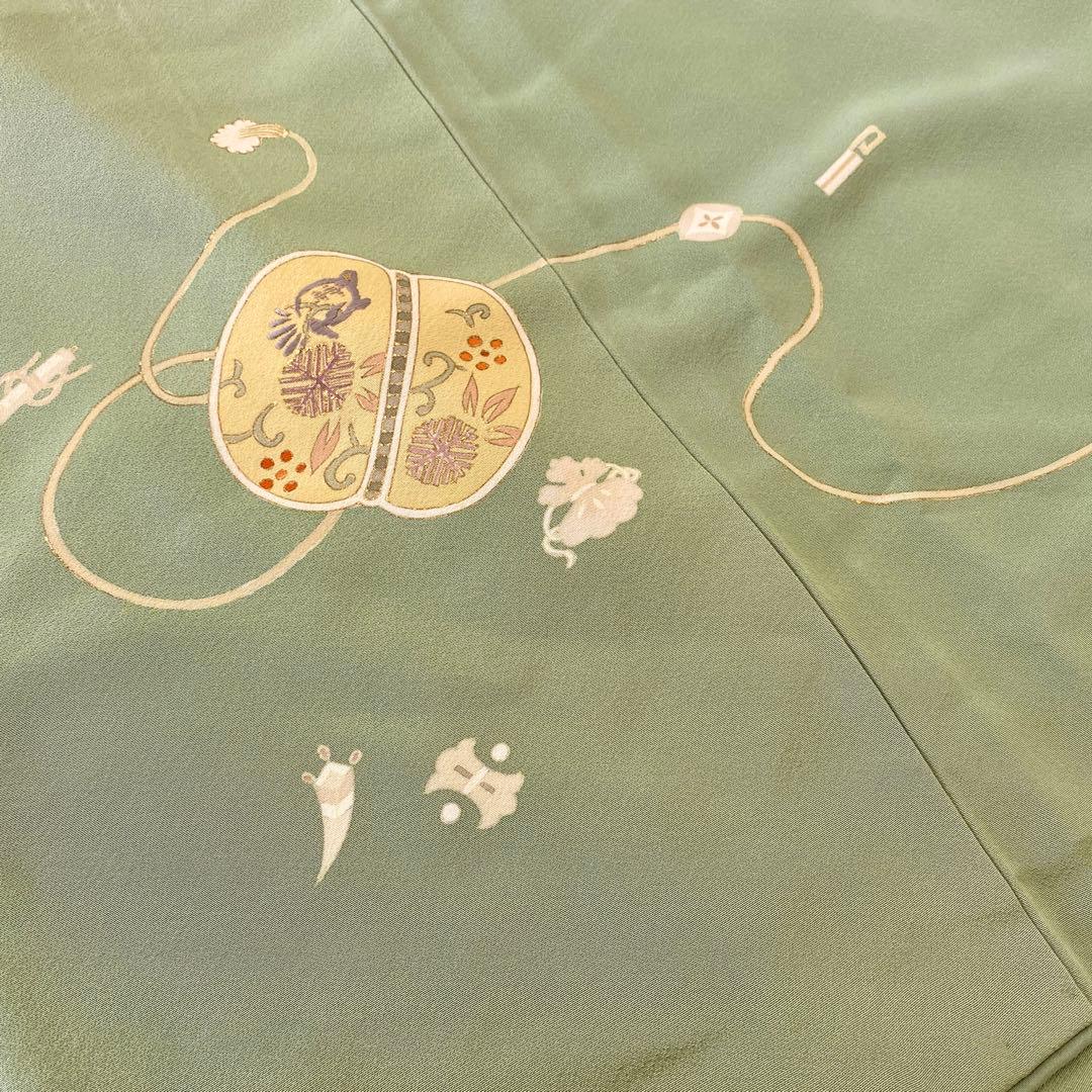 ⭐︎K1007 美品 逸品 上品 金彩加工 宝尽くし 正絹 訪問着