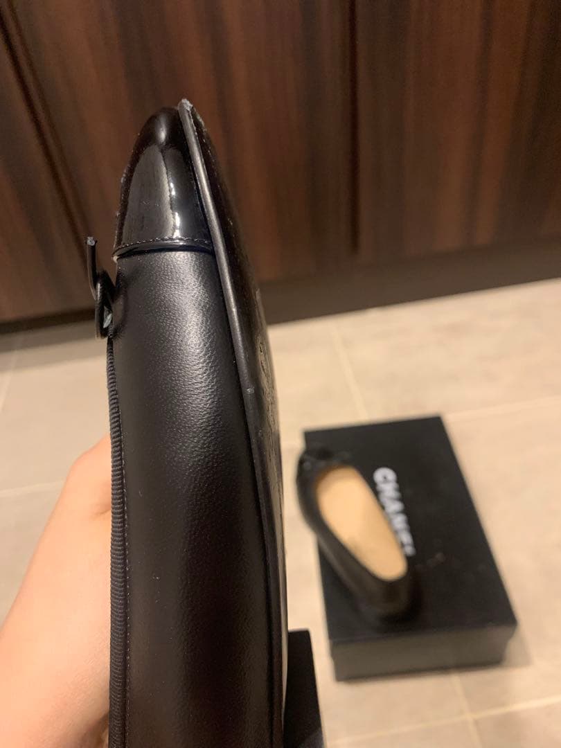 Chanel シャネル バレリーナ　フラットシューズ　35