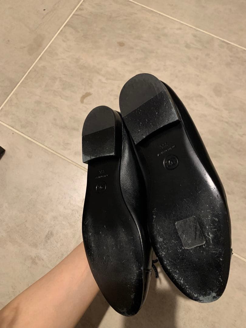 Chanel シャネル バレリーナ　フラットシューズ　35