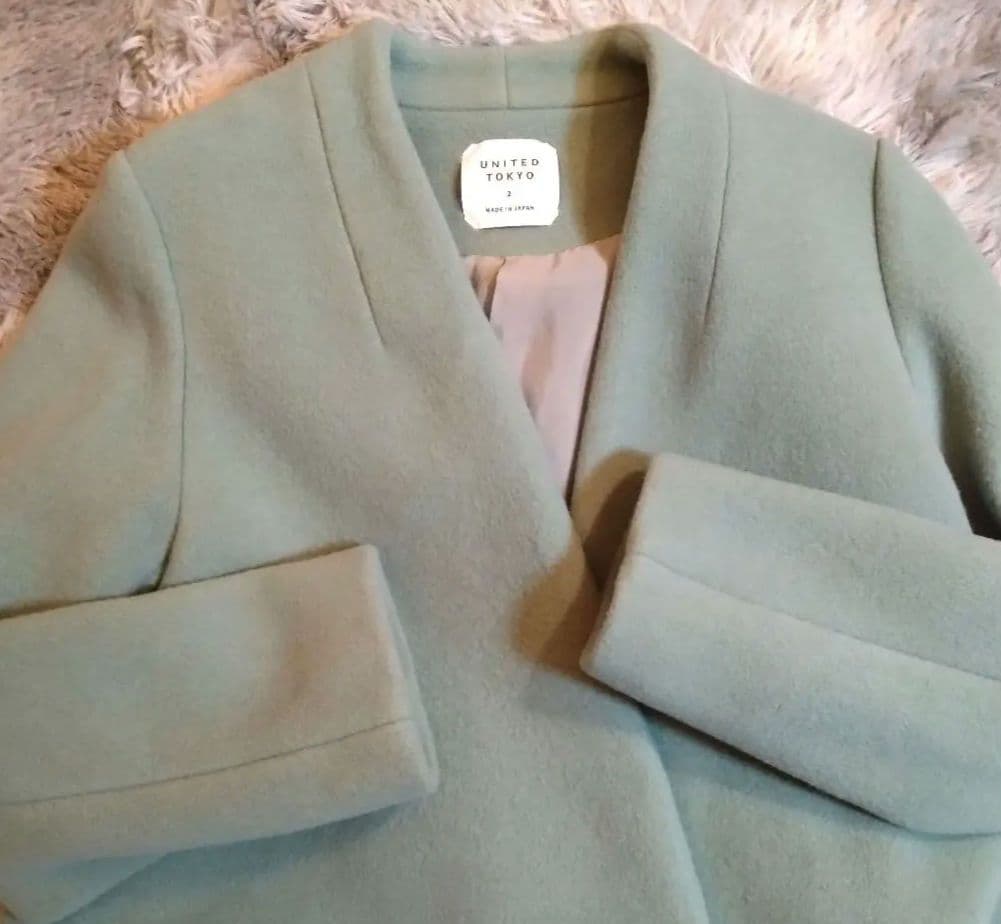 キャシー様リクエスト ★UNITED TOKYO Ｖネックノーカラーコート