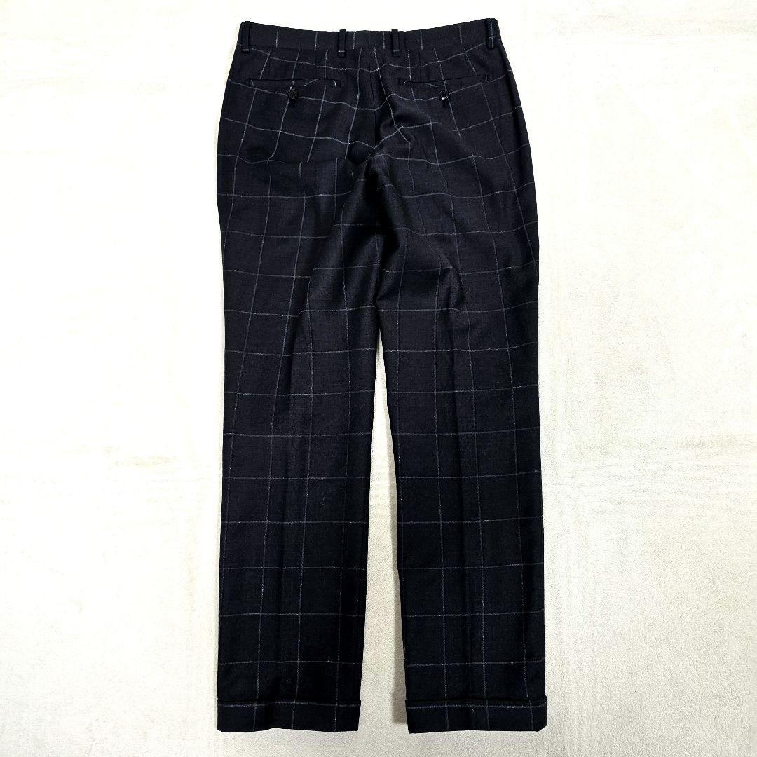 極美品 h'm tailored 3ピーススーツ マルゾット Super100