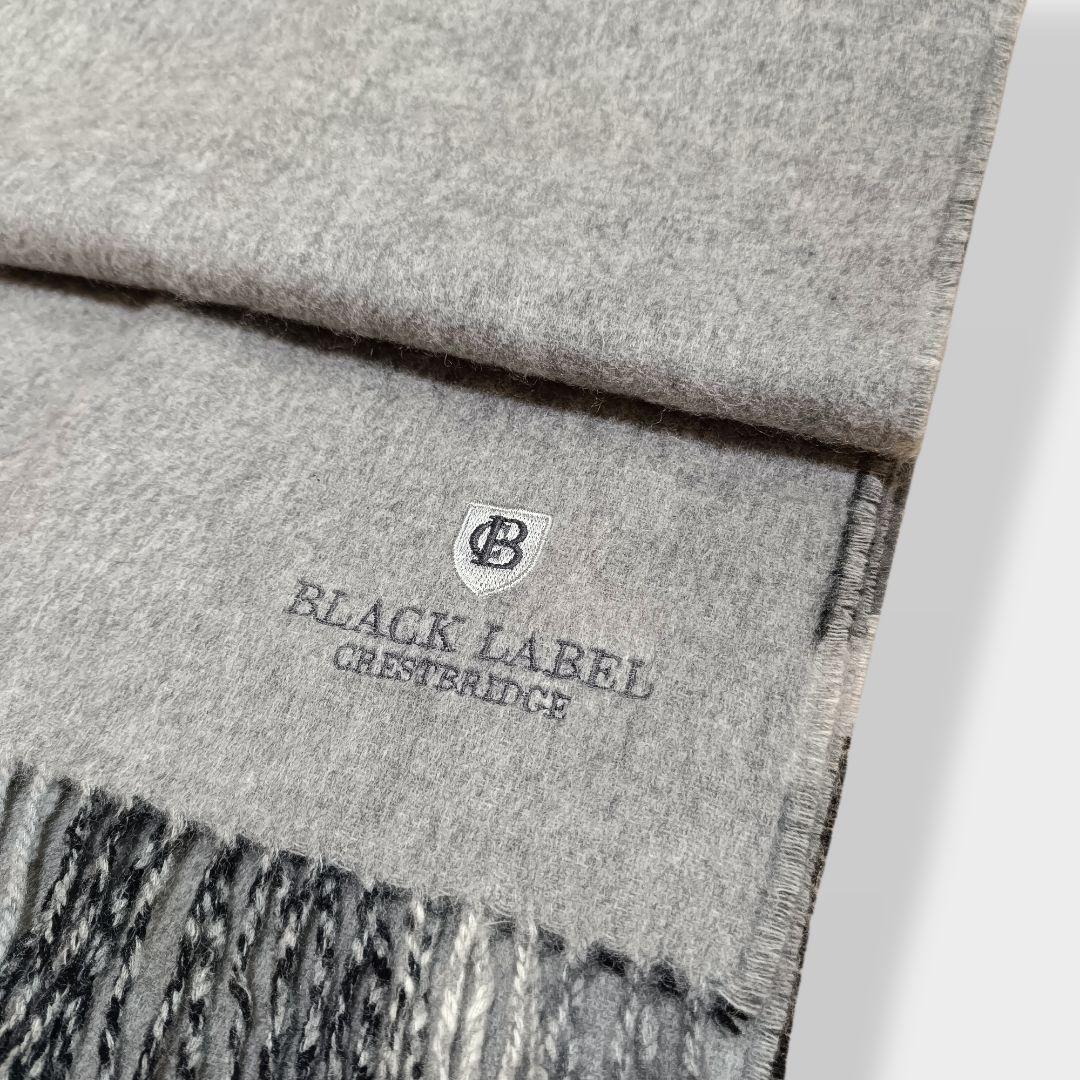 ブラックレーベルクレストブリッジ　マフラー 　メンズ　レディース　カシミア100