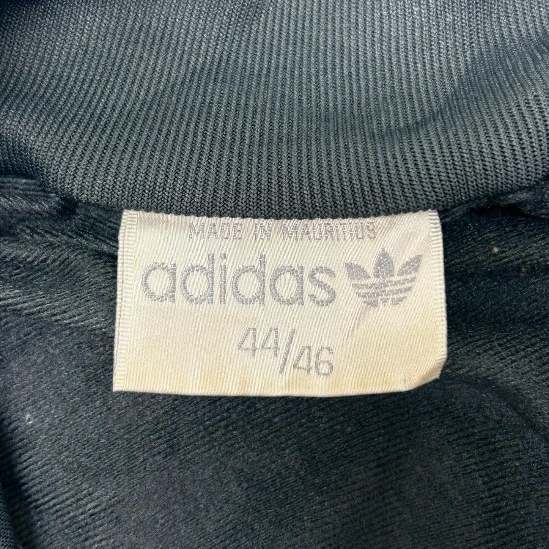 GT55《80s》アディダス　トラックジャケット　モーリシャス製　刺繡ロゴ