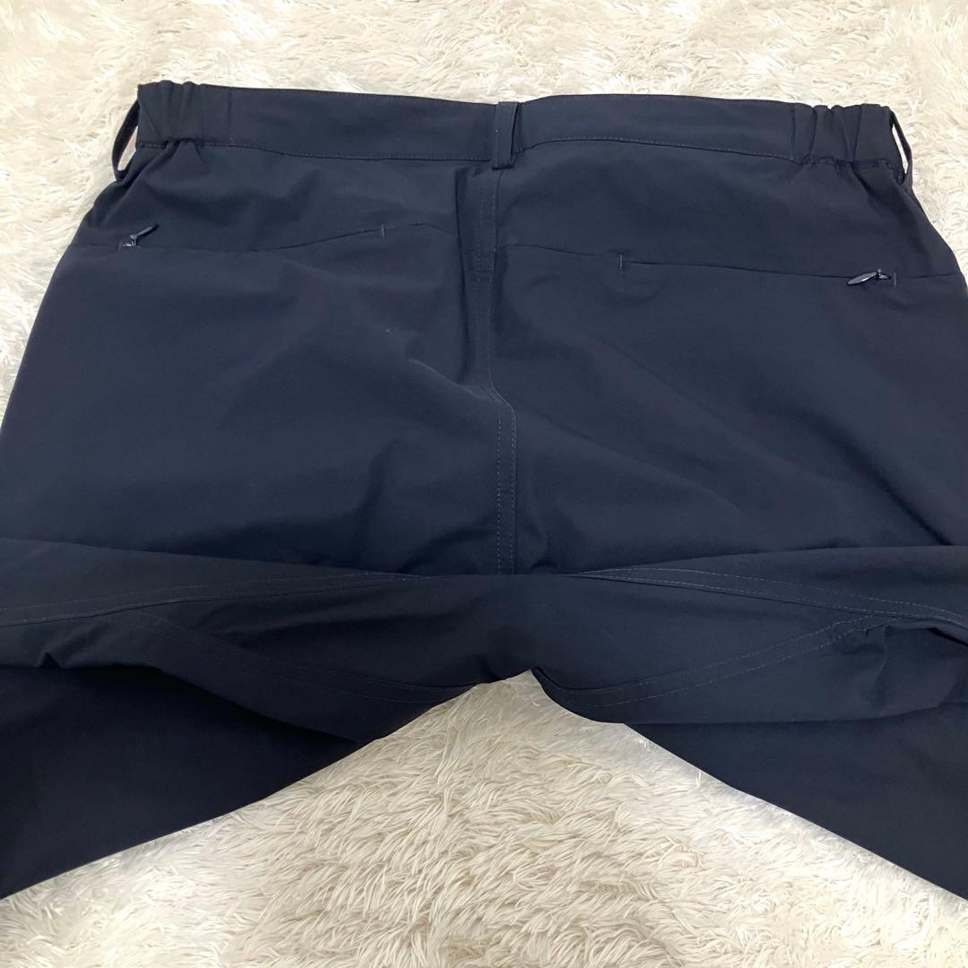 美品✨ SHIPS セットアップ ネイビー 洗える　ストレッチ L