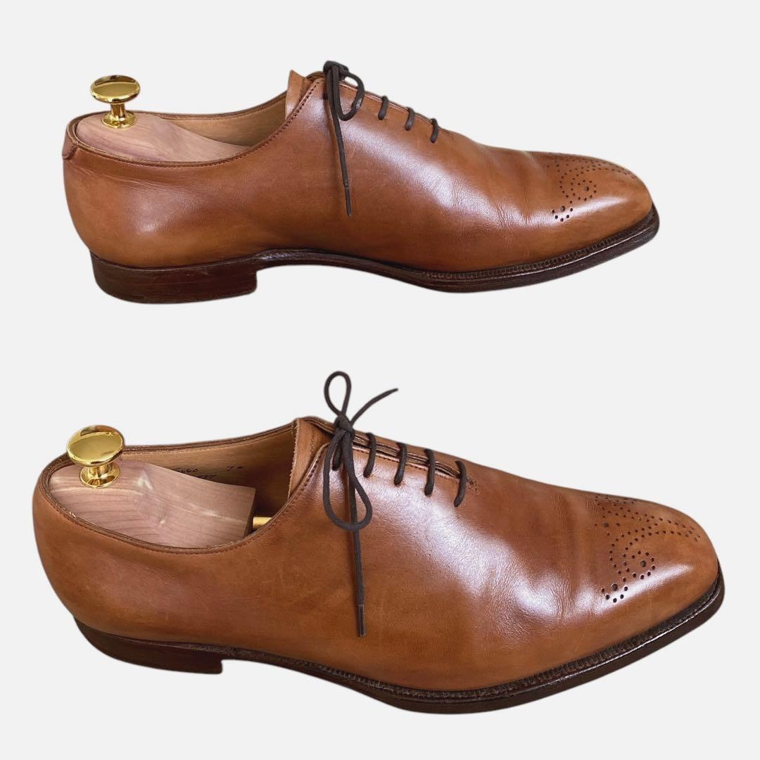 よ*ん様 ジョージクレバリー ドレスシューズ （25.5㌢） メダリオン ライト