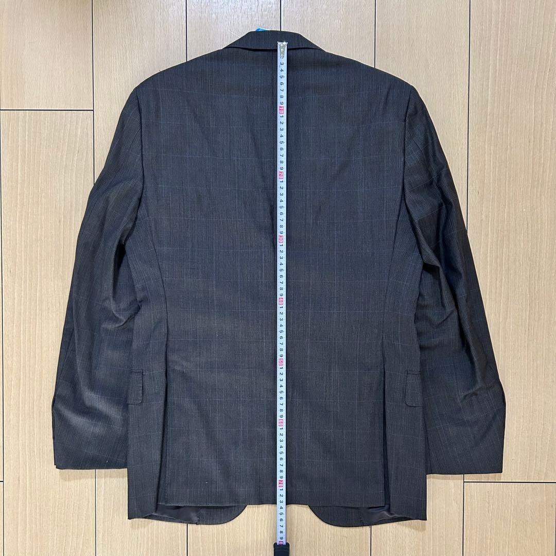 【used】beams f イタリア製 スーツ セットアップ ブラウン チェック