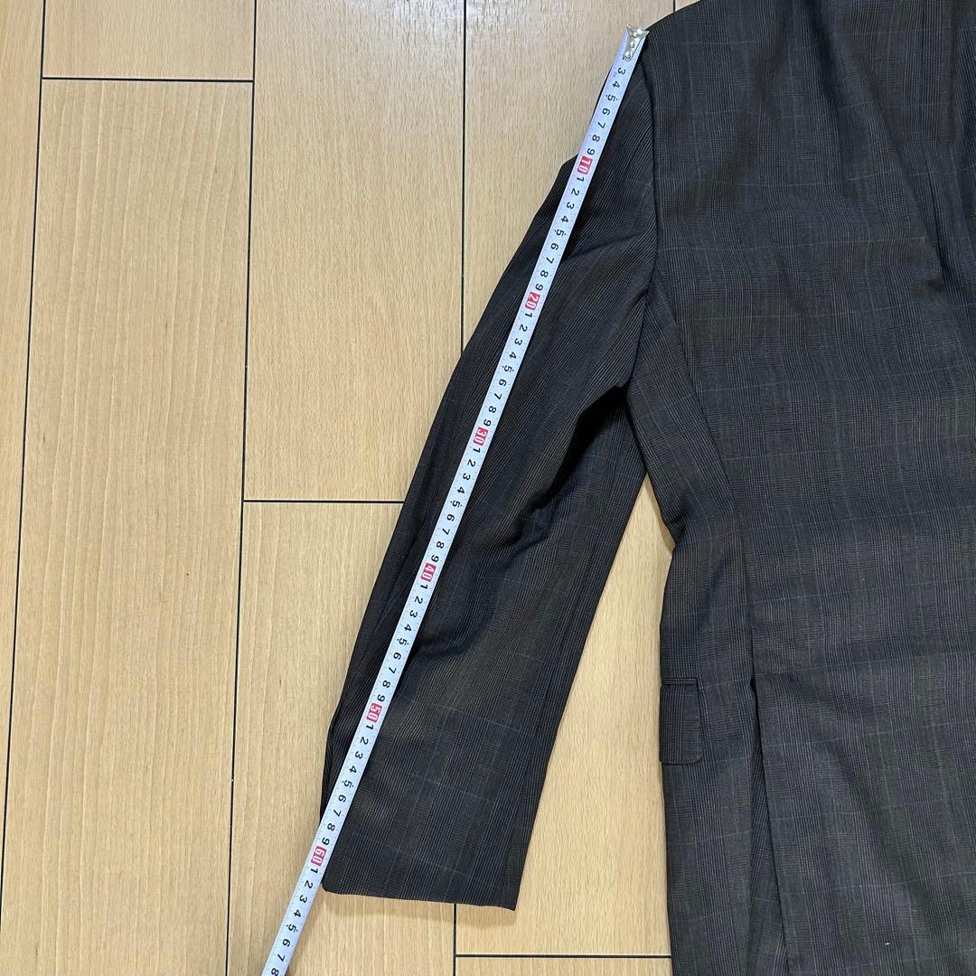 【used】beams f イタリア製 スーツ セットアップ ブラウン チェック