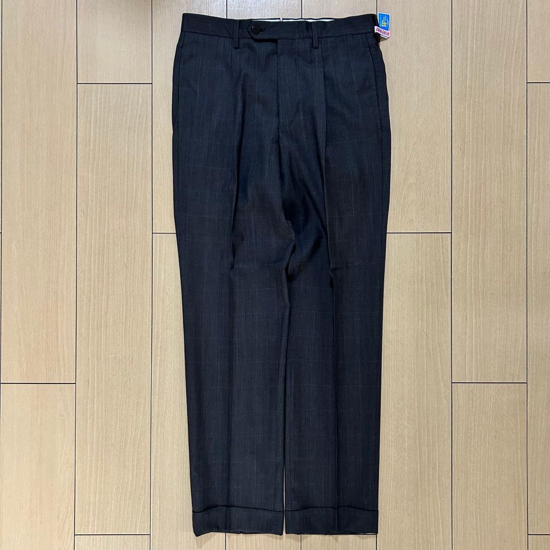 【used】beams f イタリア製 スーツ セットアップ ブラウン チェック